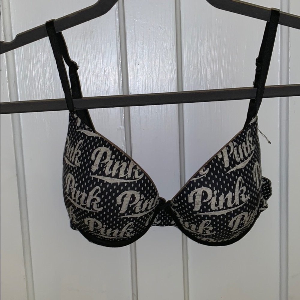 PINK padded push up bra
